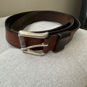 Men’s Brown Leather Belt